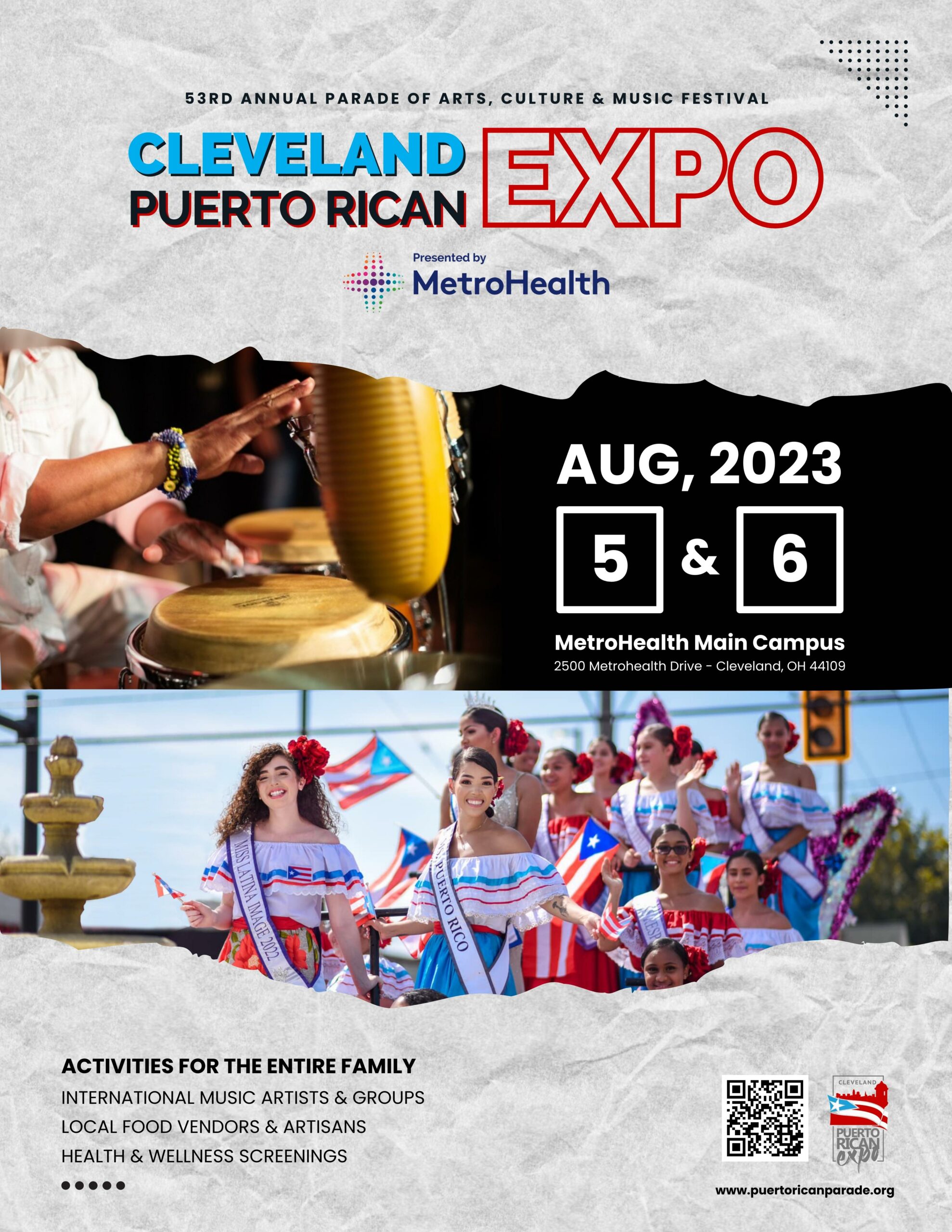 2023 Cleveland Puerto Rican EXPO (Parade & Festival), Hispanic Police
